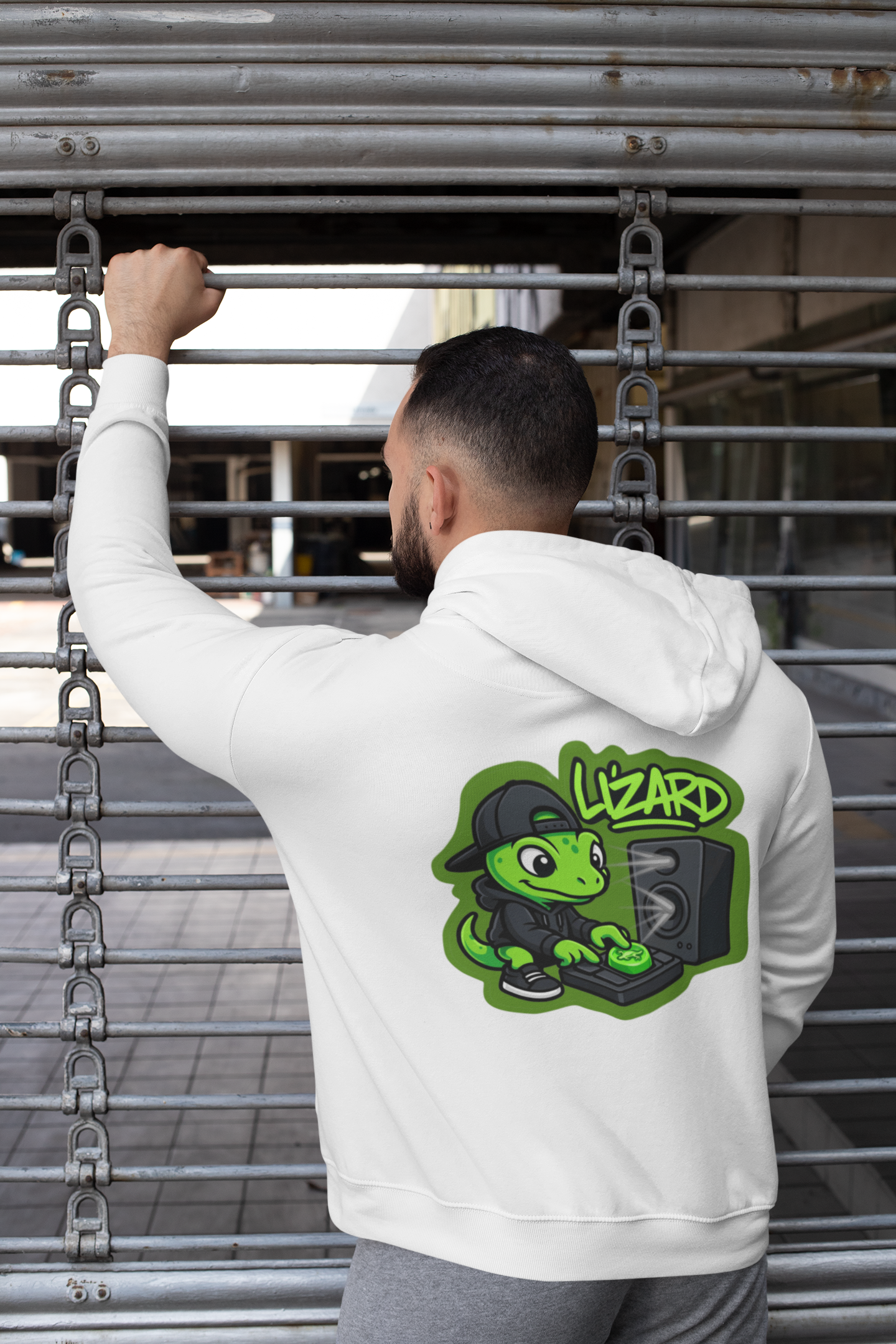 Oversized Hoodie - Lizard